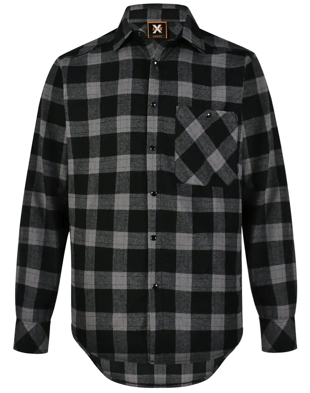 Winning Spirit Unisex Classic Flannel Plaid Shirt WT11 Winning Spirit